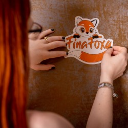 Sticker FinaFoxy Logo
